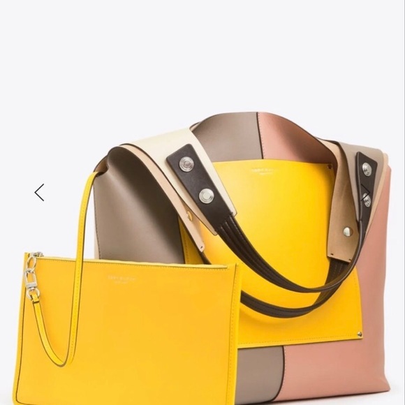 Tory Burch Color Block Rory Tote - Picture 3 of 10